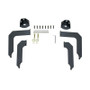 Westin Platinum 4 Oval WTW Nerf Step Bars for Chevy Silverado 1500 Dbl Cab 6.5ft 14-18 - Black