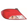 CAPA Certified Left Tail Light Assembly 321-1966L-AC - front view