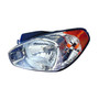 Left Headlight Assembly 321-1132L-ASN - front view