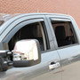 Westin Wade In-Channel Wind Deflector 4pc for Nissan Titan XD/Titan 16-18 - Smoke