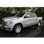 Westin In Channel Wind Deflector 4pc for Ram 1500 Crew Cab (Excl. Classic) 19-22 - Smoke