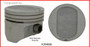 Piston & Ring Set (8) for Ford 351W - Enginetech K3046 - Size = STD