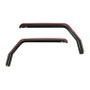 Westin Wade In-Channel Wind Deflector 2pc for Jeep Wrangler JL 18-19 - Smoke