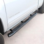 Westin PRO TRAXX 5 Oval Nerf Step Bars for Chevy/GMC Silverado/Sierra 1500 Dbl 14-18 - Black