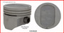 Piston & Ring Set (8) - Fits Ford 351W - Enginetech K3046 - Size = P060