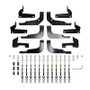 Westin PRO TRAXX 5 WTW Oval Nerf Step Bars for Jeep Gladiator 2020 - Black