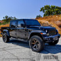 Westin PRO TRAXX 5 WTW Oval Nerf Step Bars for Jeep Gladiator 2020 - Black