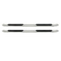 Westin Platinum 4 Oval Nerf Step Bars for Toyota Tacoma Double Cab 05-18 - SS