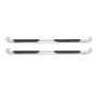 Westin Platinum 4 Oval Nerf Step Bars for Chevy Silverado 1500 Dbl Cab 14-18 - SS