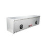 Westin/Brute High Cap HD Top Sider 16in x 72in w/Flip Up Door - Aluminum