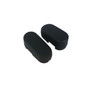 Westin Front & Rear End Cap Kit w/Screws and Retainer Sleeves - Black