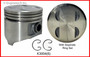 Piston & Ring Set (8) for Chrysler 239 3.9L - Enginetech K3004 - Size = P060