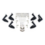 Westin HDX Stainless Drop Nerf Step Bars for Toyota 4Runner Trail (Excl. Ltd) 10-17 - Tex. Blk