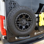 Westin XTS Rear Tire Carrier for Mercedes-Benz Sprinter 19-24