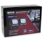 Westin Quadrant LED Auxiliary Light 3 inch x 2.5 inch Flood w/5W Cree (Set of 2) - Black