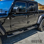Westin PRO TRAXX 4 Oval Nerf Step Bars for Jeep Gladiator 20-22 - Black