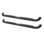 Westin Platinum 4 Oval Nerf Step Bars for Chevy Silverado 1500 Crew Cab 14-18 - Black