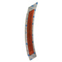 CAPA Certified Front Left Bumper Reflector 344-1422L-UC - front view