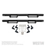 Westin HDX Stainless Drop Nerf Step Bars for Toyota Tacoma Double Cab 05-20 - Tex. Blk