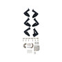 Westin/HDX Drop Nerf Step Bars for Nissan Titan XD Crew/Titan Crew 16-18 - Tex. Blk