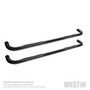 Westin E-Series 3 Nerf Step Bars for Chevrolet Silverado 1500 DC 19-22 - Black