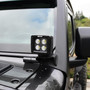Westin Pillar LED Light Mount for Jeep Wrangler 18-19 - Black
