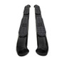 Westin PRO TRAXX 4 Oval Nerf Step Bars for Toyota Tacoma Access Cab 05-21 - Black