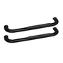 Westin Platinum 4 Oval Nerf Step Bars for Dodge Ram 1500 02-08 - Black