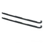 Westin Platinum 4 Oval WTW Nerf Step Bars for Chevy Silverado 25/3500 Dbl Cab 15-18 - Black
