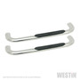 Westin Platinum 4 Oval Nerf Step Bars for Ford F-150 Reg Cab 15-18 - SS