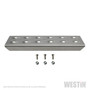 Westin 11in Step Plate w/Screws (Set of 2) - Stainless Steel