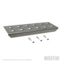 Westin 11in Step Plate w/Screws (Set of 2) - Stainless Steel