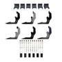 Westin R5 Nerf Step Bars for Chevy Silverado/Sierra 1500 Crew Cab 19 - Black