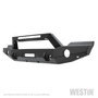 Westin WJ2 Full Width Front Bumper w/LED Light for Jeep Wrangler JK 07-18 - Tex. Blk