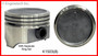 Piston & Ring Set (8) for GM & Chevrolet 305 - Enginetech K1503 - Size = P030