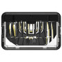 LED Integral Beam Headlight H4656 H4656LED - front view
