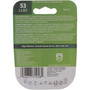 LongerLife Miniature Bulb 53LL (2 Pack) 53LLB2 - packaging, back view