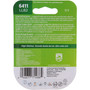 LongerLife Miniature Bulb 6411LL (2 Pack) 6411LLB2 - packaging, back view