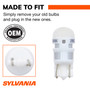 White ZEVO LED Mini Bulb 168 (2 Pack) 168LED.BP2 - connector view