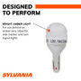 Amber LED Mini Bulb 194A (2 Pack) 194ASL.BP2 - side view