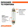 Long Life Mini Bulb 6411 (2 Pack) 6411LL.BP2 - side view