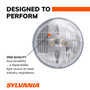 Basic Sealed Beam Headlight H5006 H5006.BX - side view