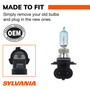 SilverStar Halogen Headlight Bulb 9005 9005ST.BP - connector view