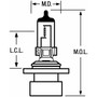 Standard Multi-Purpose Light Bulb 9006XS - diagram