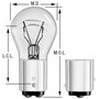 HD Long Life Multi-Purpose Light Bulb (2 Pack) BP1154LL - diagram