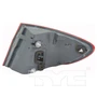 Left Outer CAPA Certified Tail Light Assembly 11-11978-00-9 - back view