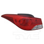 Left Outer Tail Light Assembly 11-11832-00 - front view