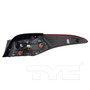 Left Outer Tail Light Assembly 11-11832-00 - back view