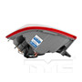 Left Outer Tail Light Assembly 11-11706-00 - bottom view