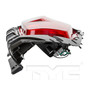 Left CAPA Certified Tail Light Assembly 11-11968-00-9 - top view